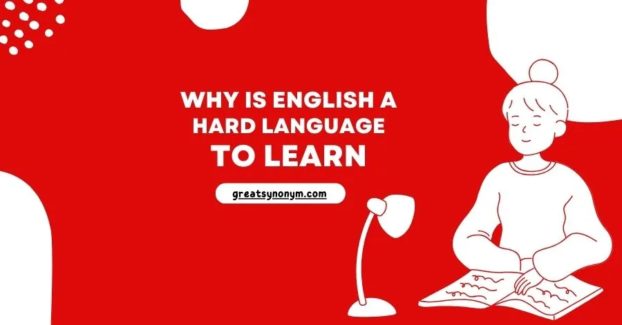 is english a hard language to learn