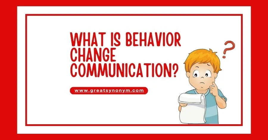 what is behavior change communication