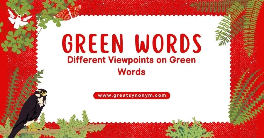 green worrds