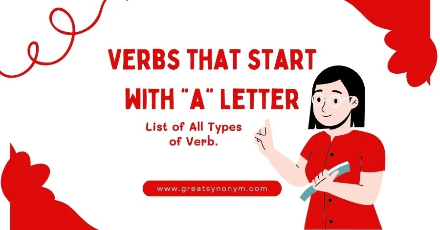 verbs that start with a