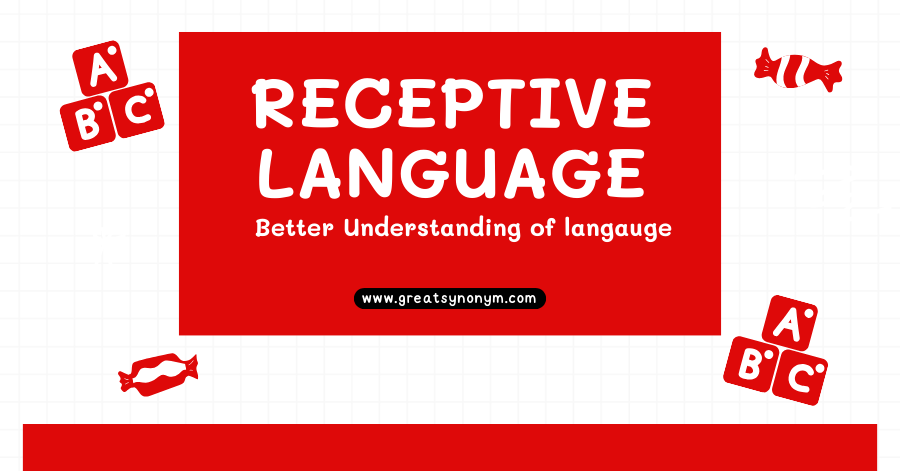 what is receptive language