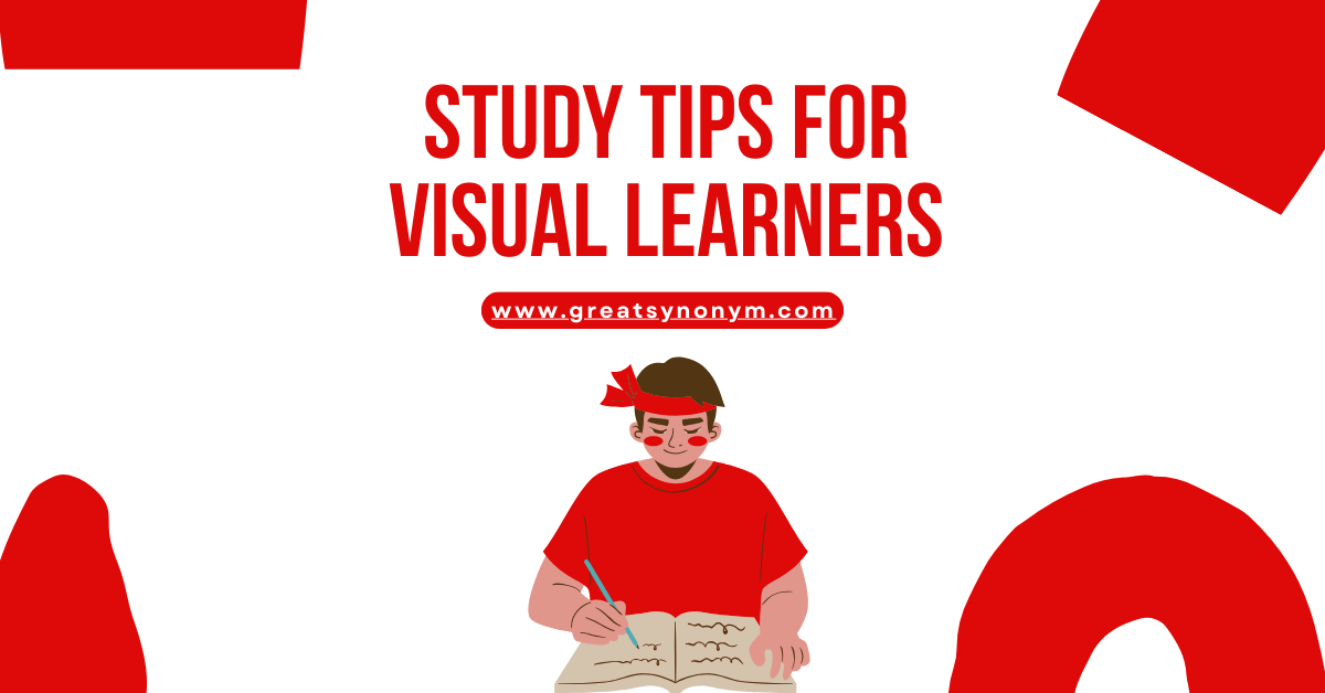 study tips for visual learners